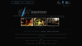 What Barbuzzo.com website looked like in 2021 (2 years ago)