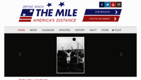 What Bringbackthemile.com website looked like in 2021 (2 years ago)