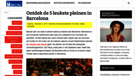 What Barcelonainfo.nl website looked like in 2021 (2 years ago)