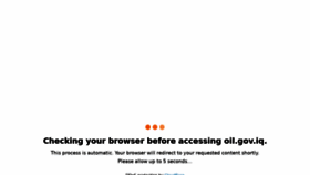 What Boc.oil.gov.iq website looked like in 2021 (2 years ago)