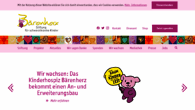 What Baerenherz.de website looked like in 2021 (2 years ago)