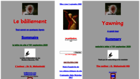 What Baillement.com website looked like in 2021 (2 years ago)