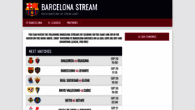 What Barcelonastream.com website looked like in 2021 (2 years ago)