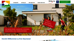 What Baumesse.de website looked like in 2021 (3 years ago)