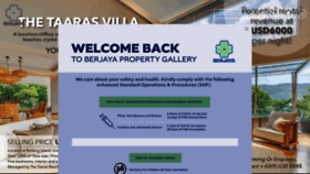 What Berjayaproperties.com website looked like in 2021 (2 years ago)