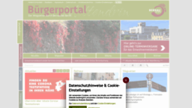 What Bernau.de website looked like in 2021 (2 years ago)