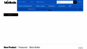 What Bludiode.com website looked like in 2021 (3 years ago)