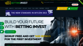 What Bettinginvest.co website looked like in 2021 (2 years ago)