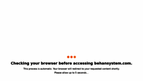 What Behansystem.com website looked like in 2021 (2 years ago)