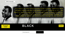 What Blackpast.org website looked like in 2021 (2 years ago)
