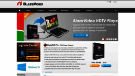 What Blazevideo.com website looked like in 2021 (2 years ago)