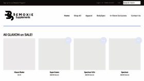 What Bemoxiesupplements.com website looked like in 2021 (3 years ago)