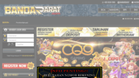 What Bandardarat.com website looked like in 2021 (2 years ago)