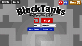 What Blocktanks.io website looked like in 2021 (2 years ago)