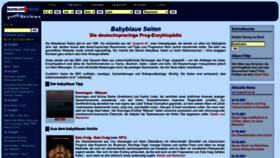 What Babyblaue-seiten.de website looked like in 2021 (2 years ago)