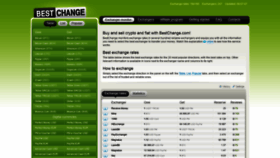 What Bestchange.ua website looked like in 2021 (2 years ago)