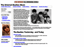 What Beatlesagain.com website looked like in 2021 (2 years ago)