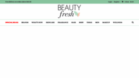 What Beautyfresh.com website looked like in 2021 (2 years ago)