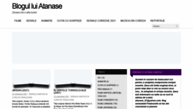 What Blogul-lui-atanase.ro website looked like in 2021 (2 years ago)