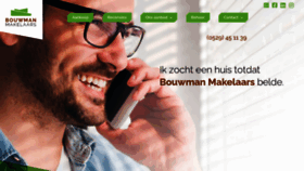 What Bouwmanmakelaardij.nl website looked like in 2021 (2 years ago)