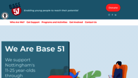 What Base51.org website looked like in 2021 (2 years ago)