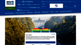 What Berlin-marathon.com website looked like in 2021 (2 years ago)