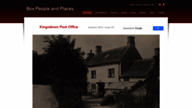What Boxpeopleandplaces.co.uk website looked like in 2021 (2 years ago)