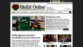 What Bioedonline.org website looked like in 2021 (2 years ago)