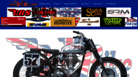 What Britbike.com website looked like in 2021 (2 years ago)