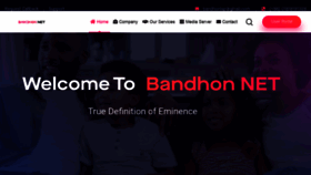 What Bandhon.com.bd website looked like in 2021 (2 years ago)