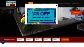 What Budgetinnstaugustine.com website looked like in 2021 (3 years ago)