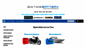 What Bigtimebattery.com website looked like in 2021 (2 years ago)