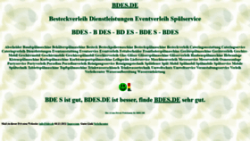 What Bdes.de website looked like in 2021 (2 years ago)