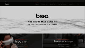 What Breo.com website looked like in 2021 (2 years ago)