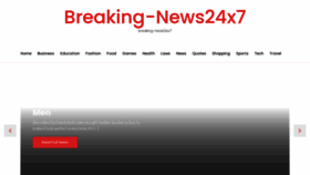 What Breaking-news24x7.com website looked like in 2021 (2 years ago)