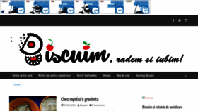 What Biscuim.ro website looked like in 2021 (2 years ago)