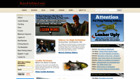 What Bassfishin.com website looked like in 2021 (2 years ago)