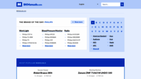 What Bkmanuals.com website looked like in 2021 (4 years ago)