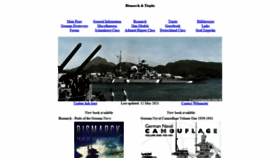 What Bismarck-class.dk website looked like in 2021 (2 years ago)