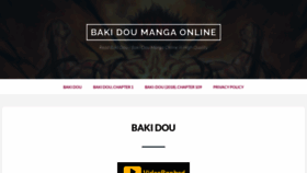 What Bakidou.com website looked like in 2021 (3 years ago)