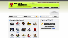What Bialystok.oglaszamy24.pl website looked like in 2021 (2 years ago)