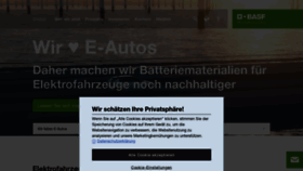 What Basf.de website looked like in 2021 (2 years ago)
