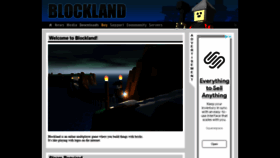 What Block.land website looked like in 2021 (2 years ago)