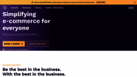 What Bikayi.com website looked like in 2021 (2 years ago)