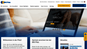 What Bkkpfalz.de website looked like in 2021 (2 years ago)