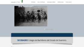 What Bachilleresgro.edu.mx website looked like in 2021 (2 years ago)