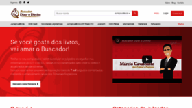 What Buscadordizerodireito.com.br website looked like in 2021 (4 years ago)