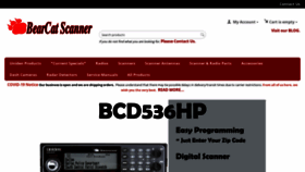 What Bearcatscanner.com website looked like in 2021 (2 years ago)