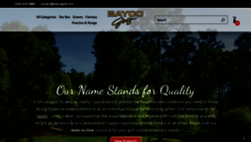 What Baycogolf.com website looked like in 2021 (2 years ago)