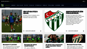 What Bursaspordabugun.com website looked like in 2021 (2 years ago)